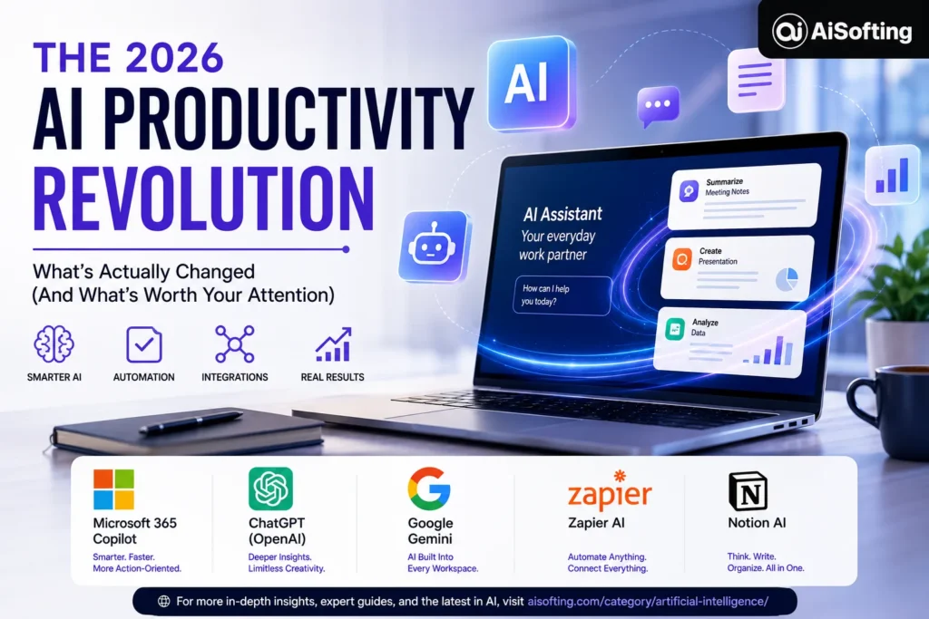 ai productivity tools updates 2026