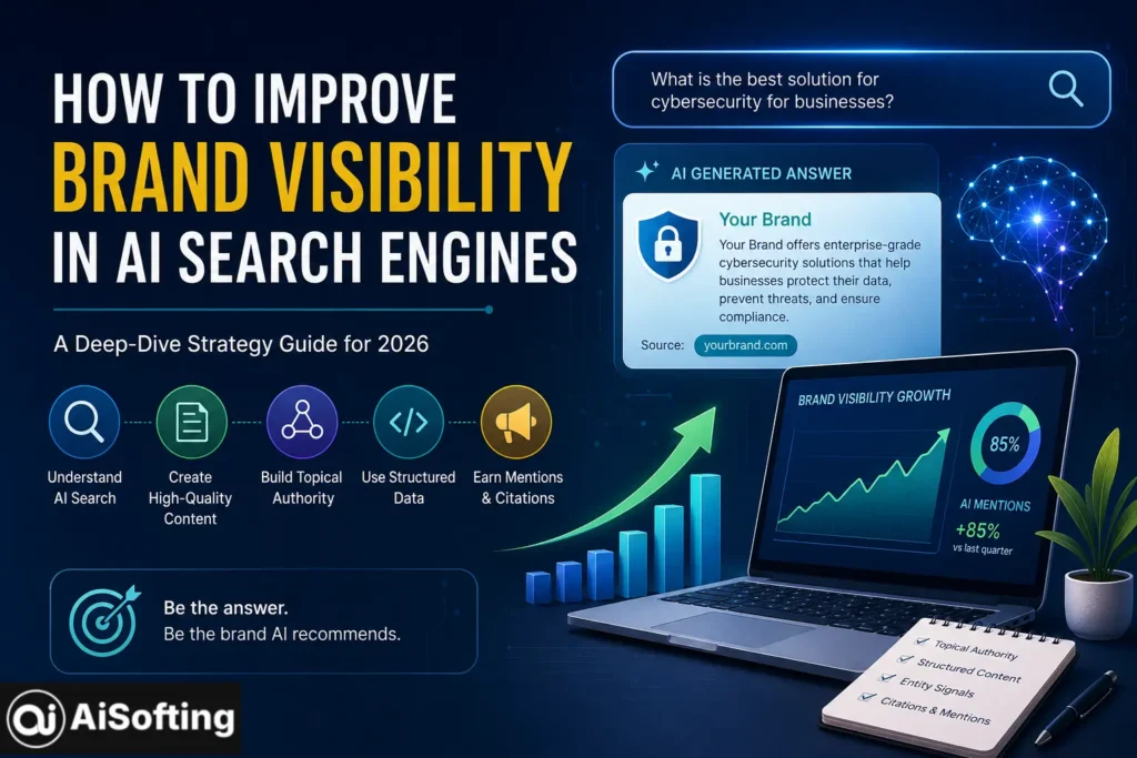 how to improve brand visibility in ai search engines