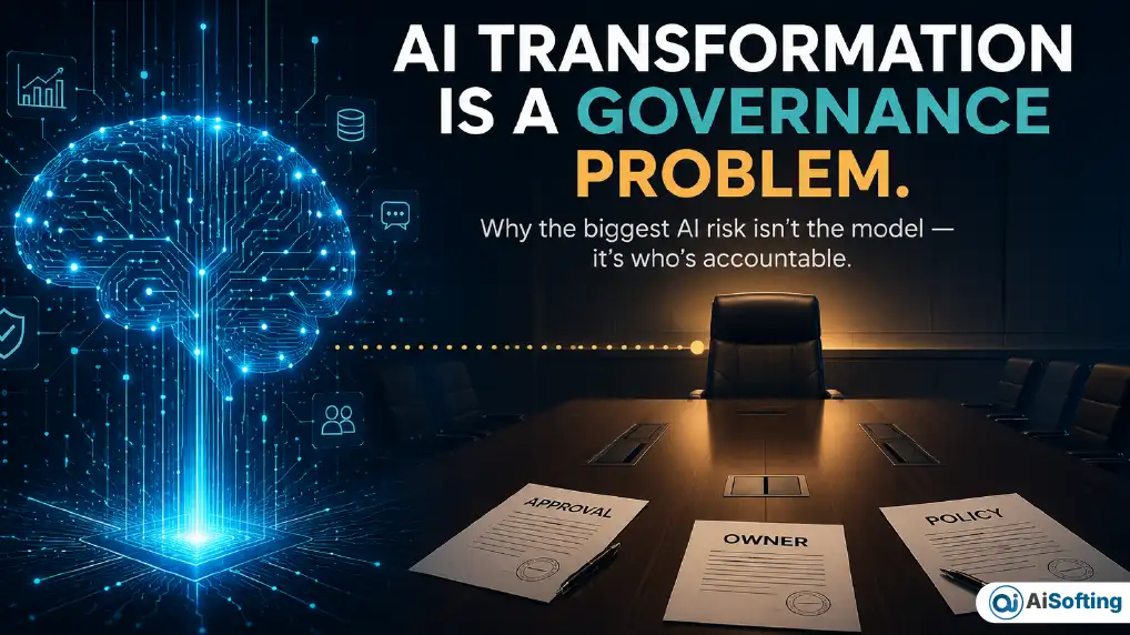 AI TRANSFORMATION IS A GOVERNANCE PROBLEM.