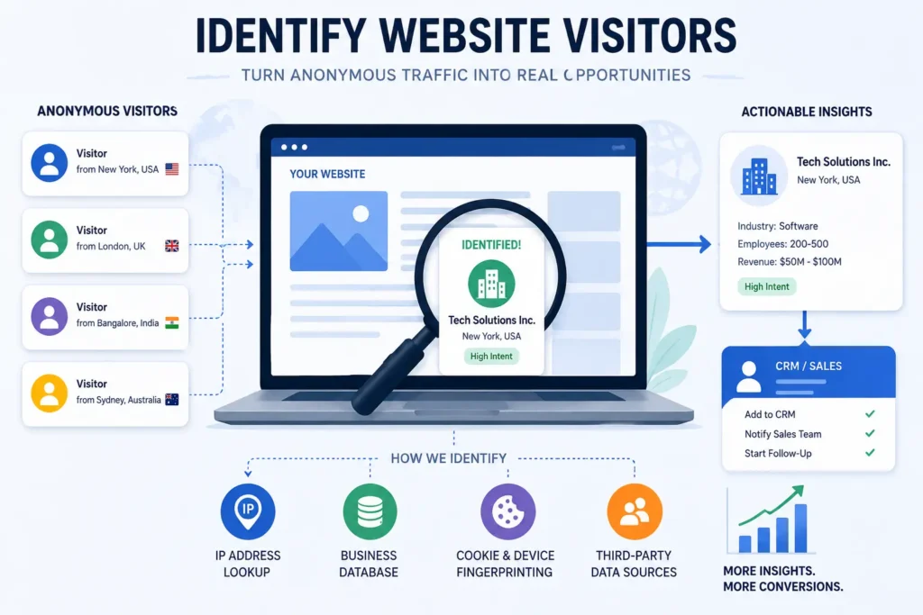 identify website visitors
