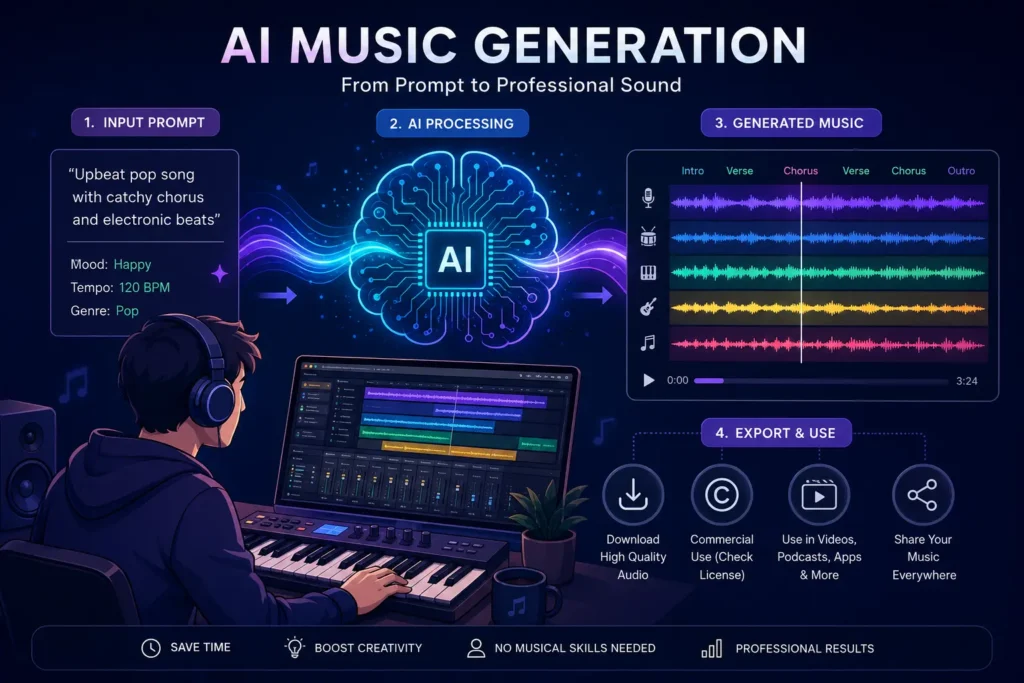 Best AI Music Generation Tools in 2026