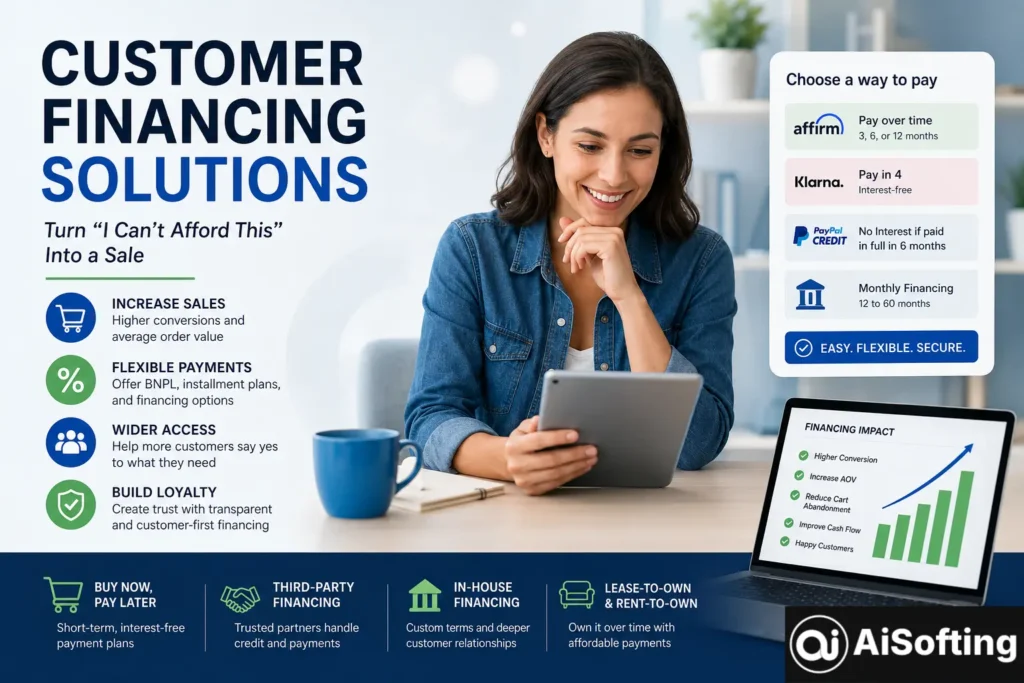 customer financing solutions
