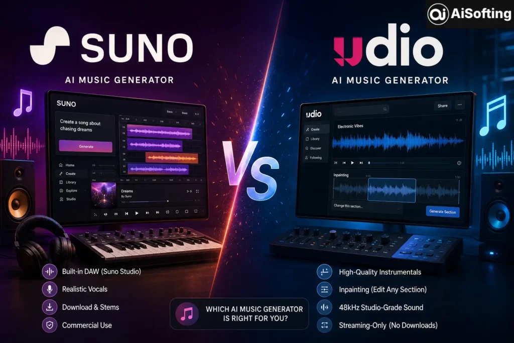 suno vs udio