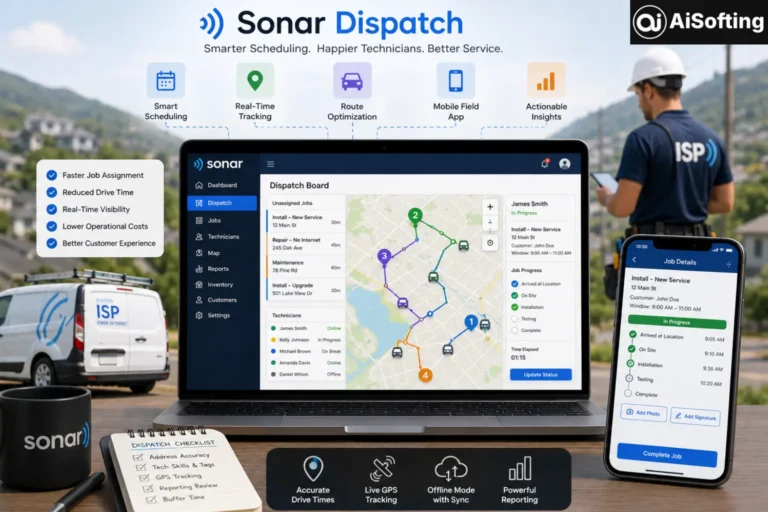 Sonar Dispatch Explained: How ISPs Are Modernizing Field Service Scheduling in 2026