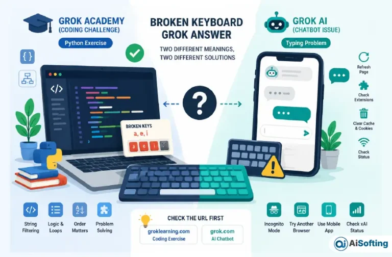 Broken Keyboard Grok Answer, Explained: Python Challenge vs. Grok AI Glitch