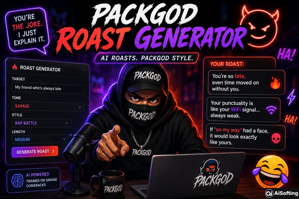 Packgod Roast Generator